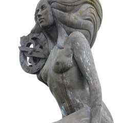 Mermaid Sculpture, Salt Spring Island, BC