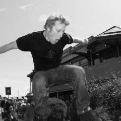Skater on Salt Spring Island, BC