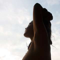 Julie DuCharm on Salt Spring Island