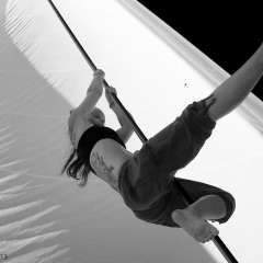 aerial silks, Salt Spring Island BC