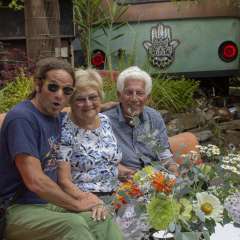 Felix and Barbara DeFrance on SaltSpring Island