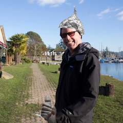 Norm - smarmy little bitch with tin foil hat