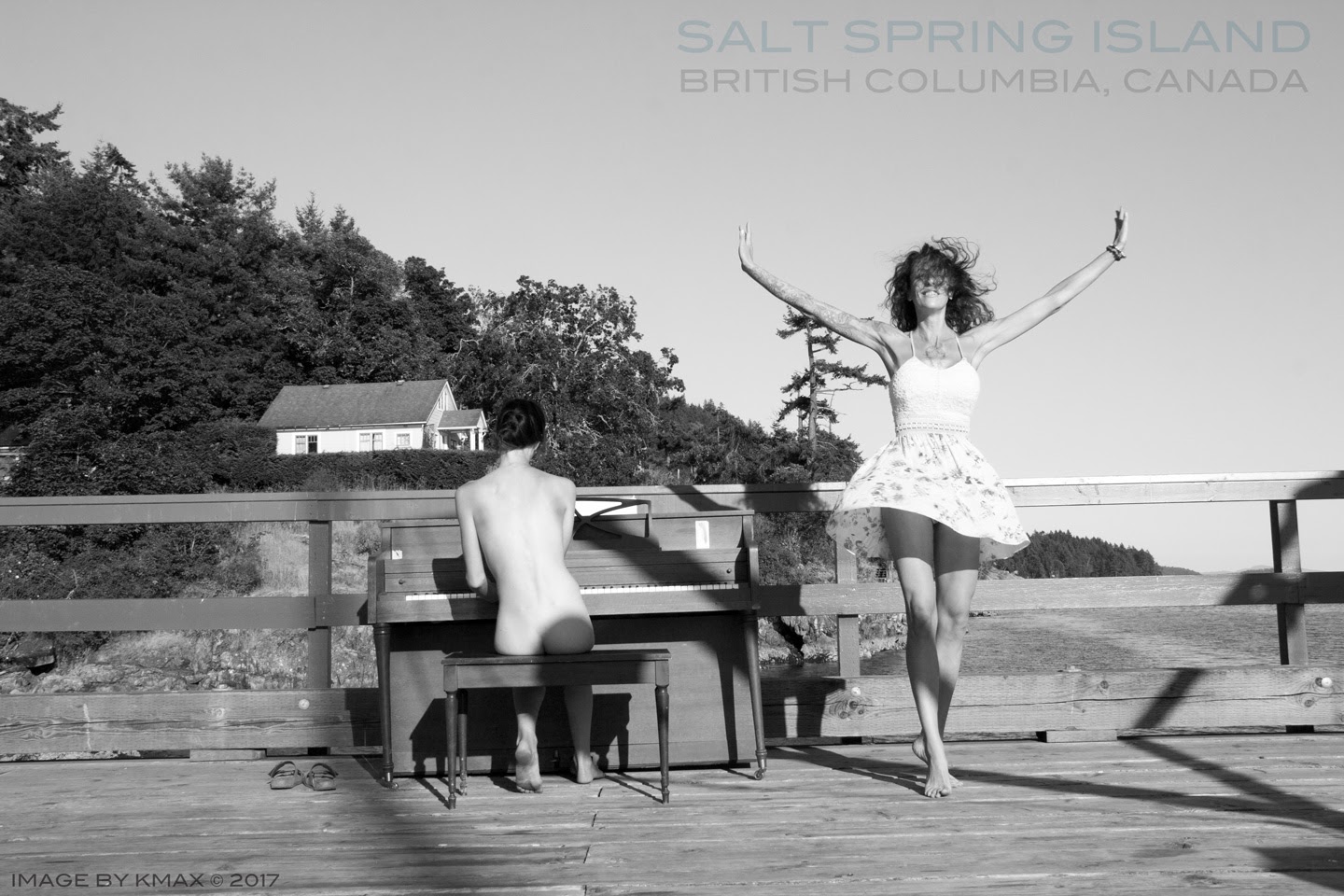 Salt Spring Island Postcard by Kenneth Fersht