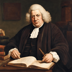 Samuel Johnson, portrait painting